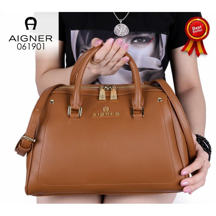 Tas Wanita Aigner Roma Handtasche Satchel Handbags 061901 Semi Ori