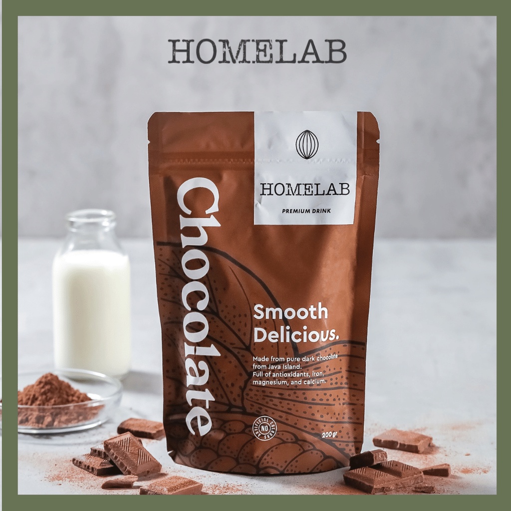 

Homelab Bubuk Coklat / Powder Chocolate - 200G