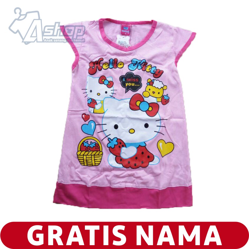 Dress Anak Hello Kitty