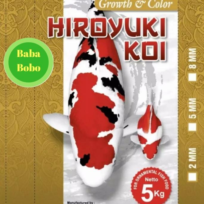 Pakan Koi - Hiroyuki Growth & Color - 5kg
