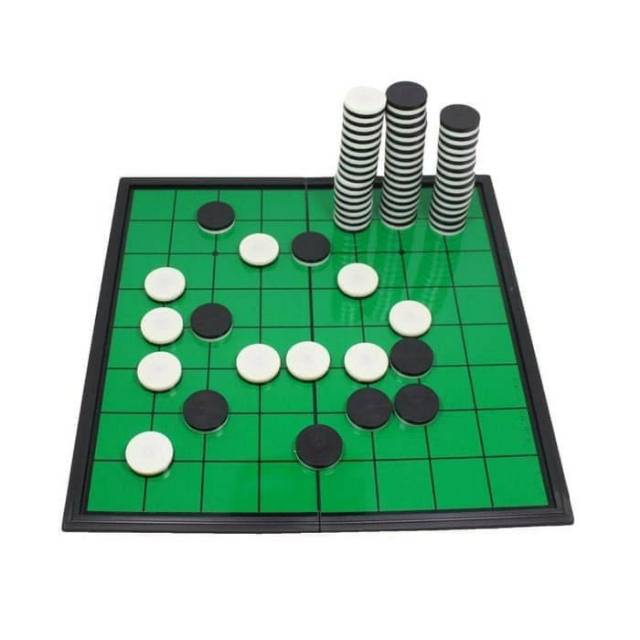 Othello Set magnetic Board / Othello Magnet Boardgame Mainan