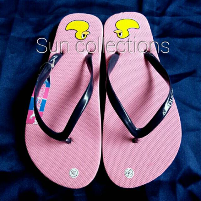 Sandal Jepit motif Duck (1kg) Muat 12 pasang