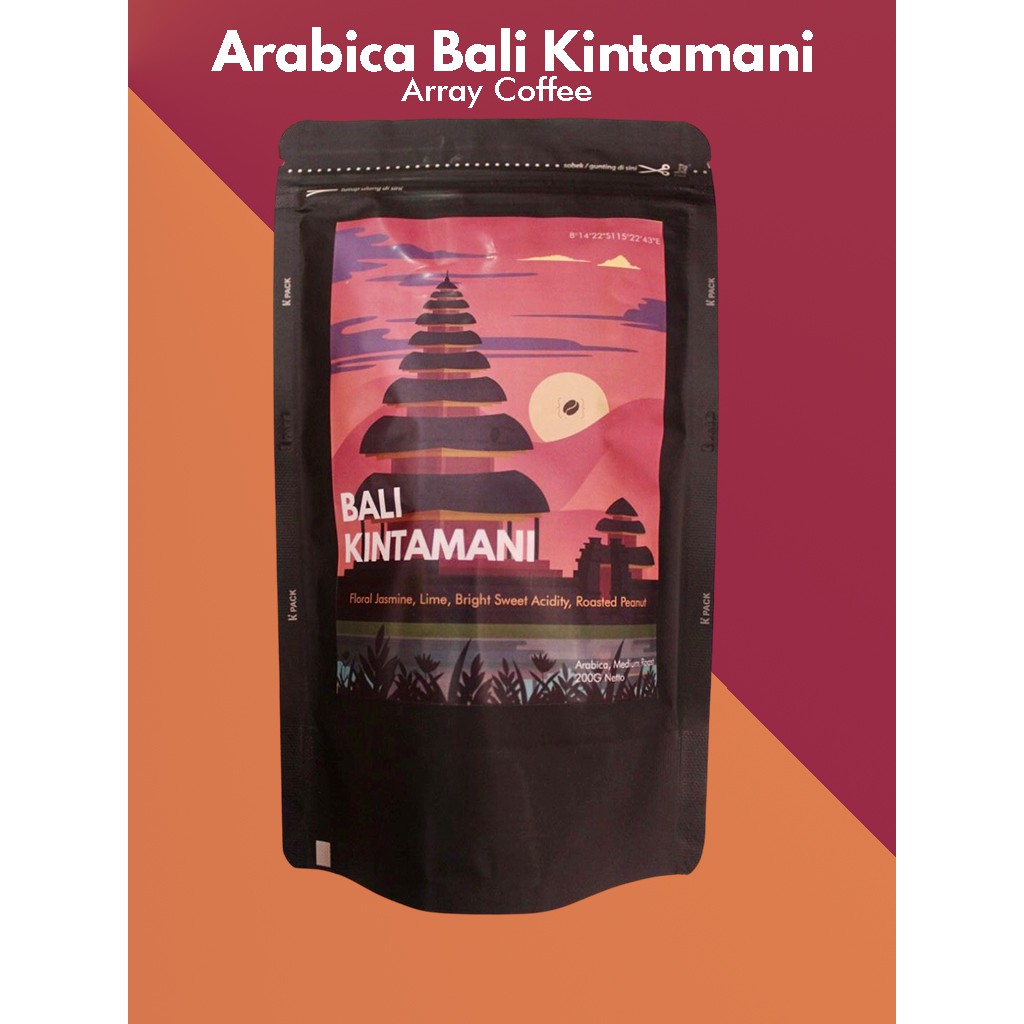 

Kopi Specialty Arabika Bali Kintamani RG 200 gram (Biji/Bubuk)