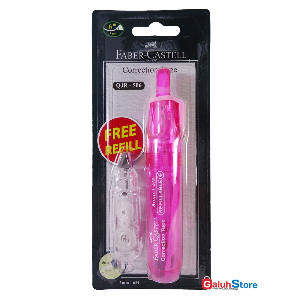 

Faber Castell Correction Tape QJR 506 6m x 5mm