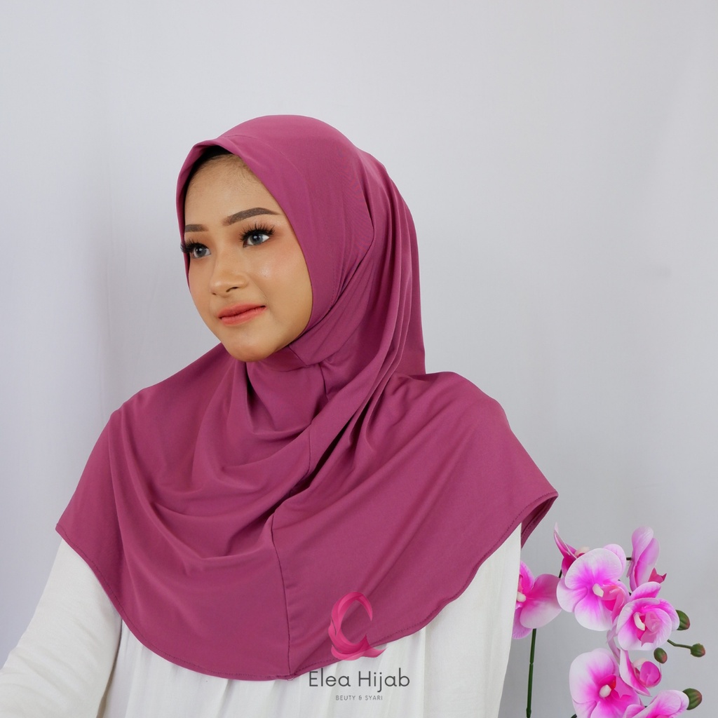 Aida hijab bergo jersey premium / jilbab instan