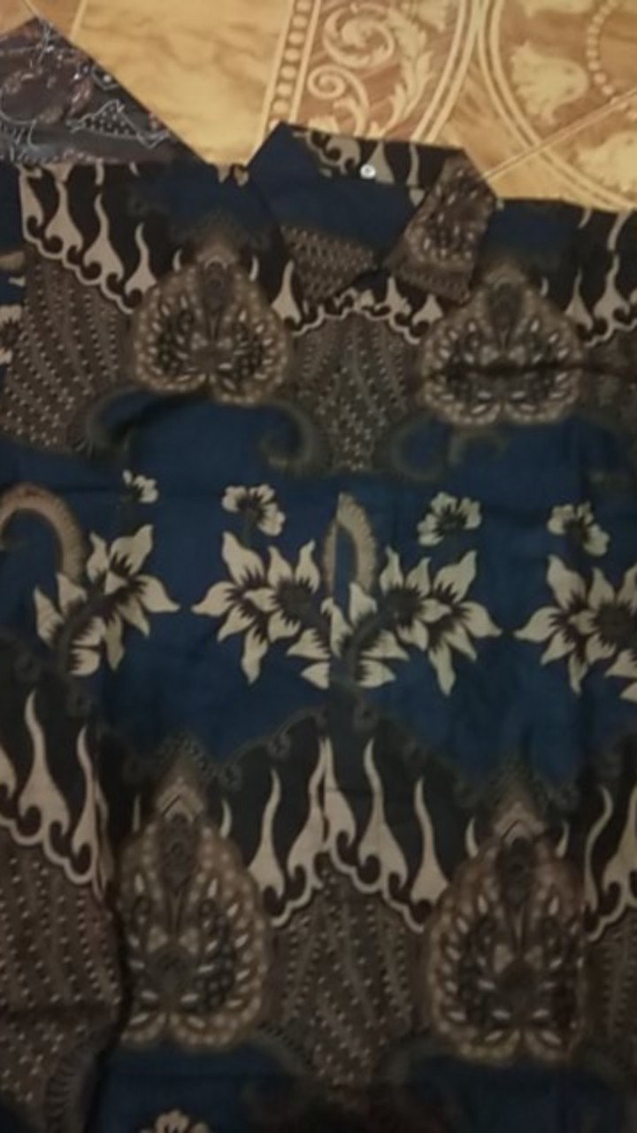 Size M L Xl Xxl Bswart Batik Hrb026 Kenongo Hem Pendek Padi Pekalongan M L Xl Batik Pria Murahl