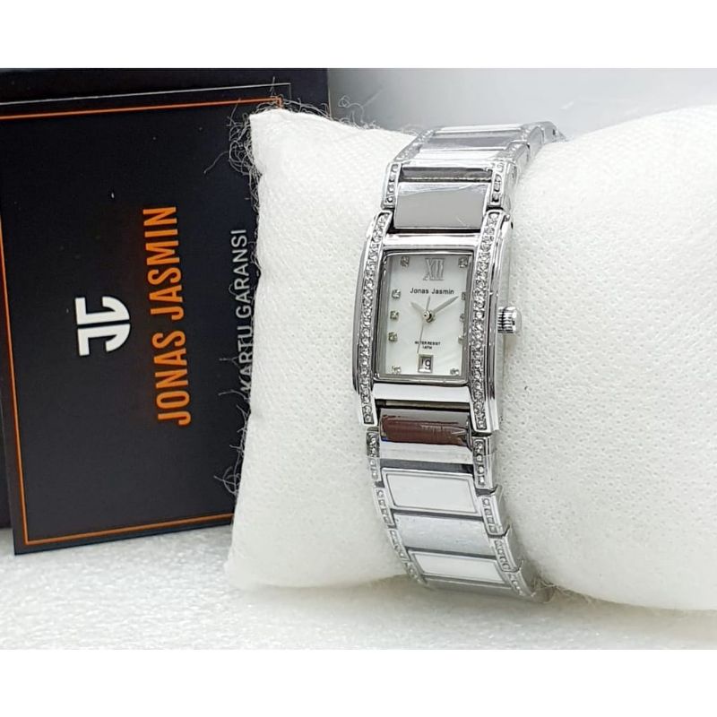 Jam Tangan Jonas Jasmin Original Jam Tangan Analog Stainliss Steel Wanita Terlaris