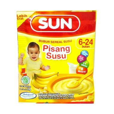 Sun Bubur Bayi 6 Bulan Rasa Pisang Susu Kemasan Sachet 20 gr