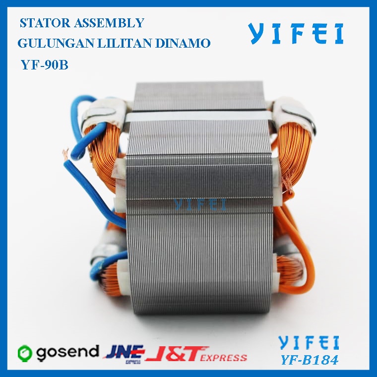 STATOR ASSEMBLY YIFEI YF-B184/GULUNGAN LILITAN DINAMO YF-90B