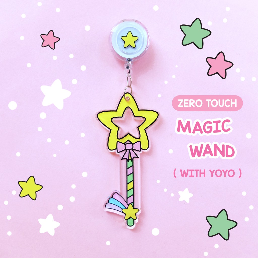 cofing corona finger extension zero touch tool bentuk lucu magic wand souvenir kado