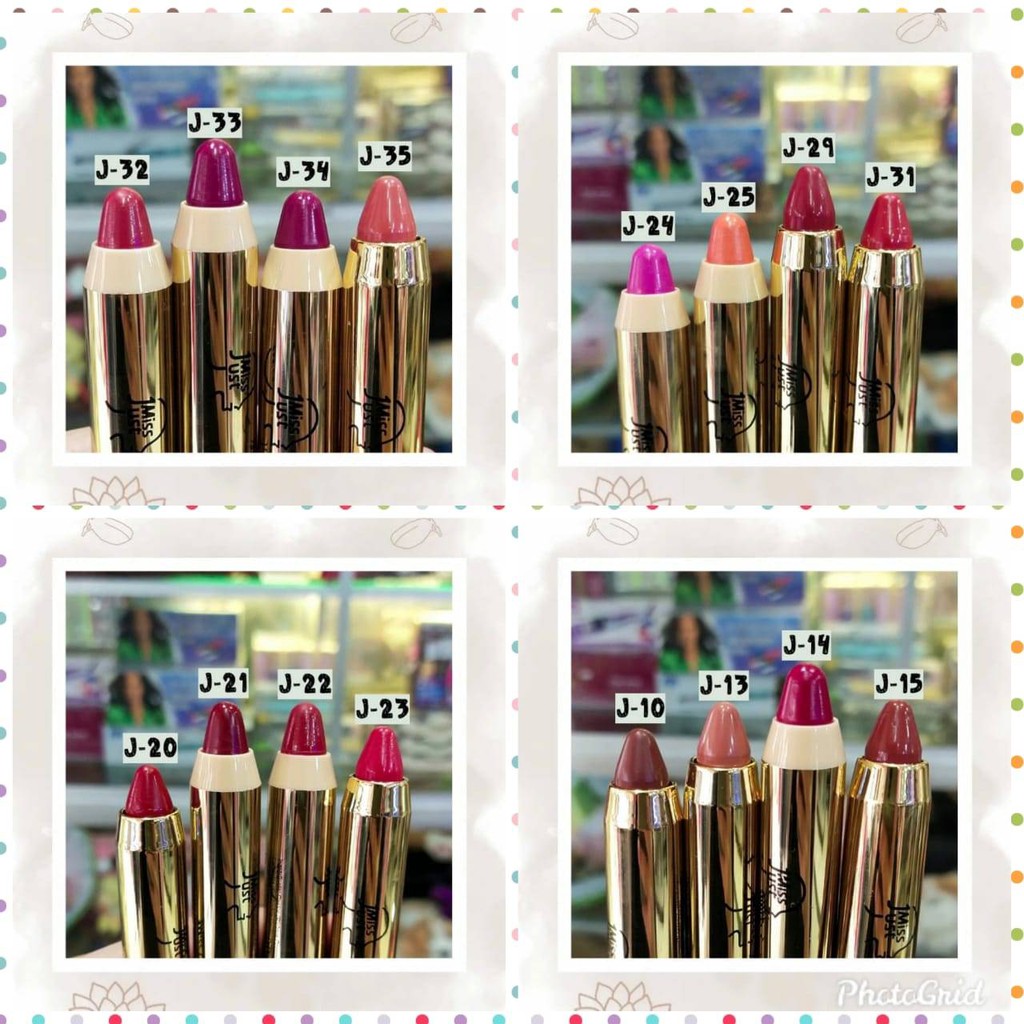 [ JUST MISS ] Lipstik Putar J1 - J19