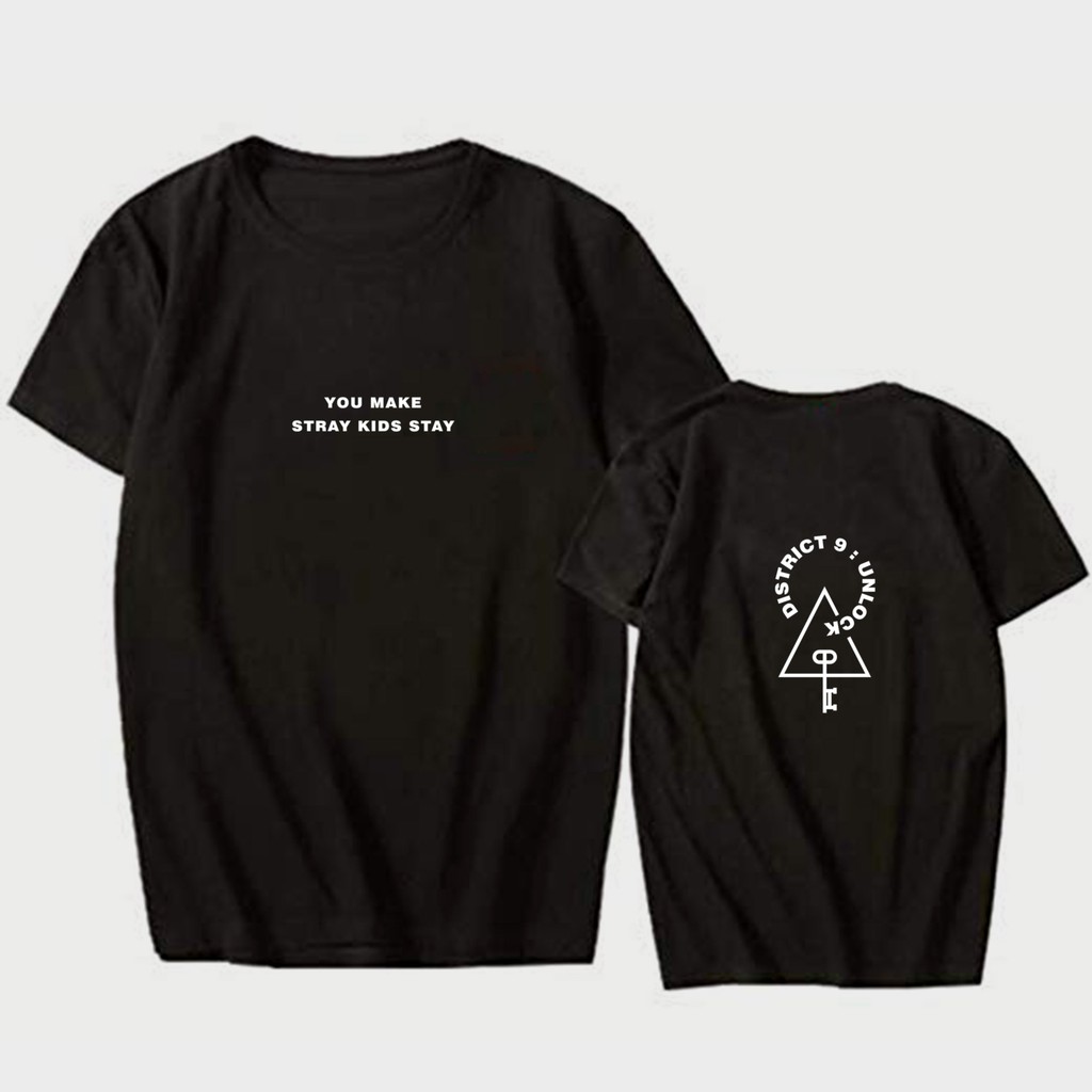 Kaos Kpop Unisex Stray Kids You Make Stray Kids Stay