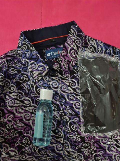 [arthesian] Kemeja Batik Pria   - Adhikari Batik Dobby