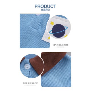 bulan Baju Bayi Cowok laki kai Jumper Lengan Panjang bulan Baju Bayi Cowok laki kai Jumper Lengan Panjang