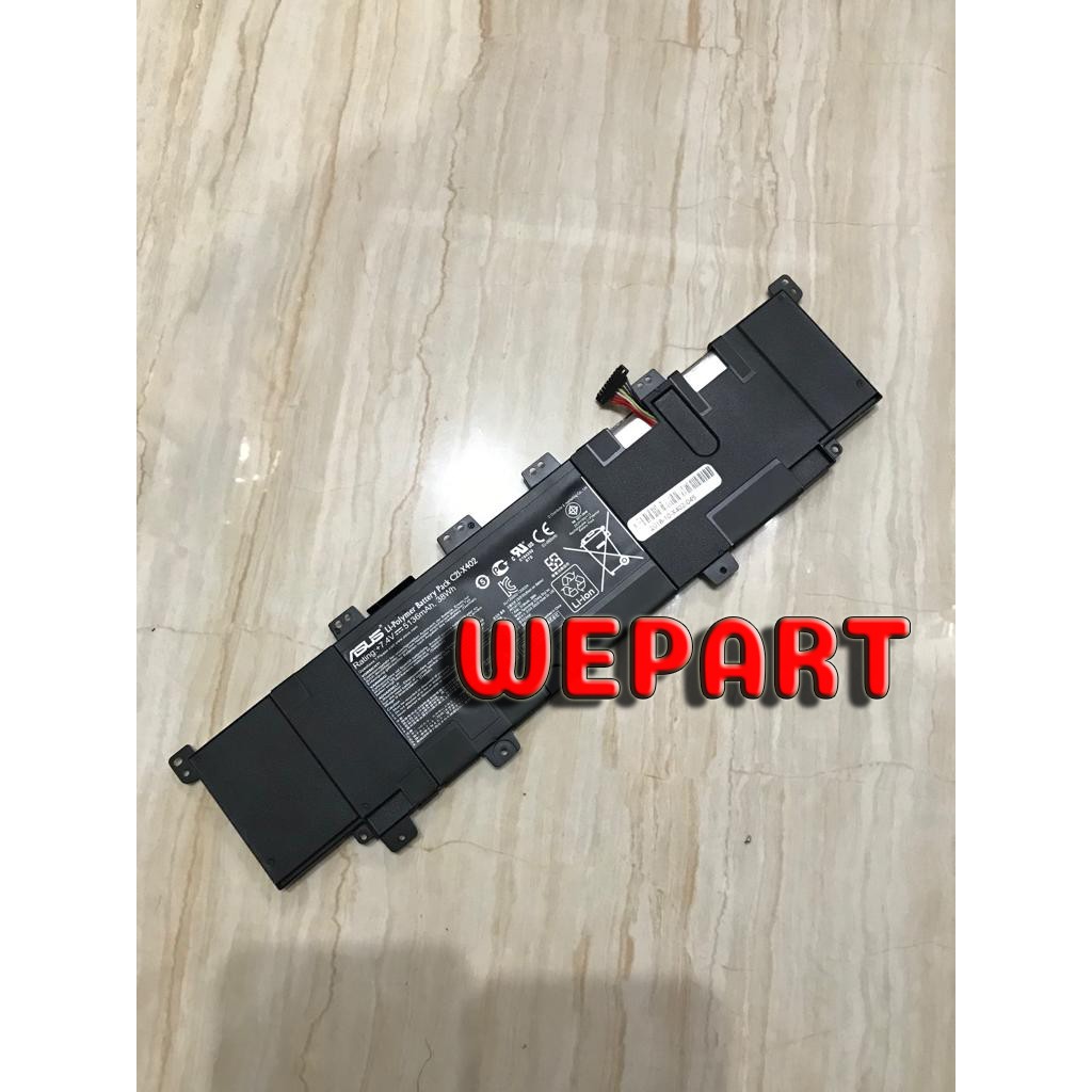 Baterai Original Asus Vivobook S300 S300c S300ca X402 X402c S400 S400C S400CA C21-X402 C31-X402