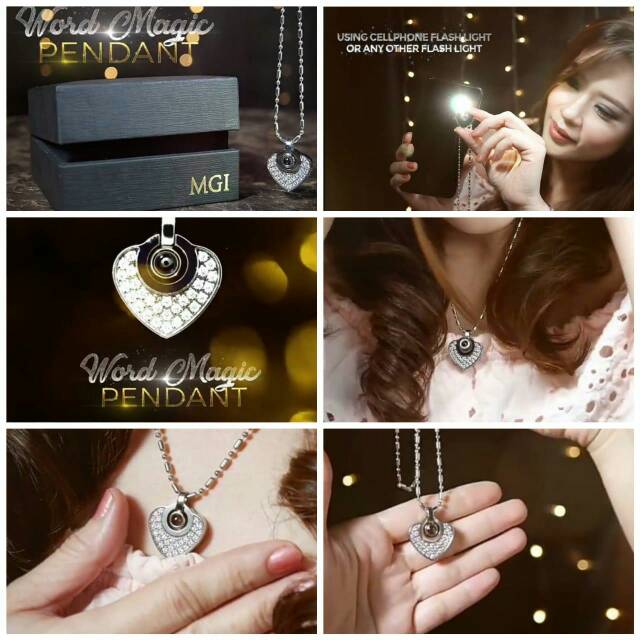 Word Magic Pendant/ WMP MCI
