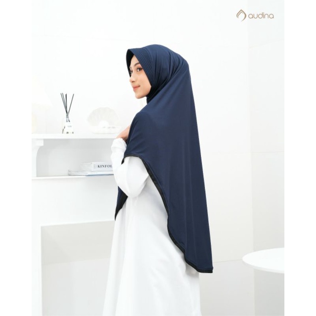 New Alliya Bergo Jersey Orenji ORI Audina/Jilbab Alliya Audina/Jilbab Jersey Audina/Harian Nyaman Ad