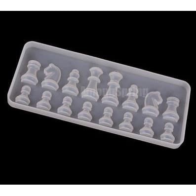 Chess Shape Silicone Mold - Cetakan Resin Bentuk Catur