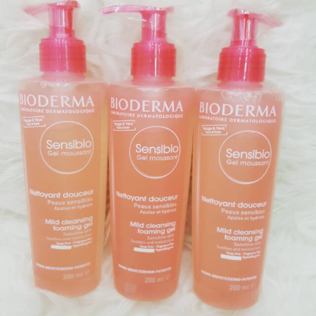 Bioderma sensibio gel moussant