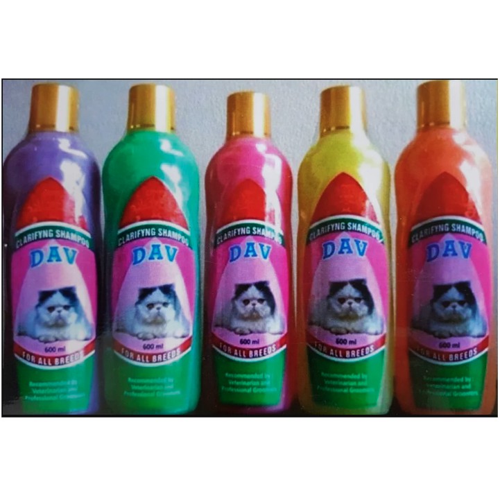 Shampo Kucing DAV 600ml Sampo Cat Clarifying Shampoo For All Breeds