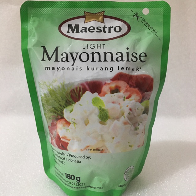 

Maestro Light Mayonnaise 180 gr