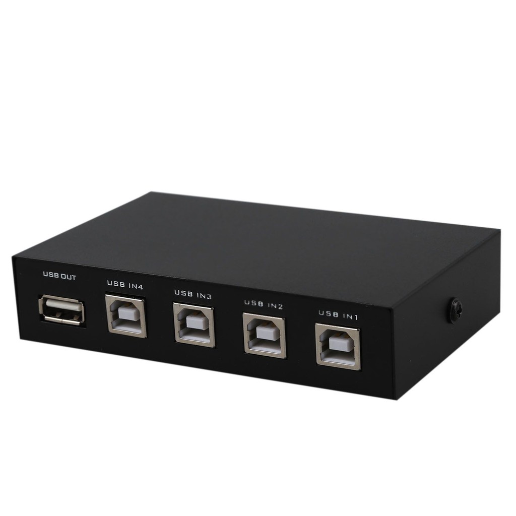 Switch Printer USB 4port USB2.0 Manual Switch