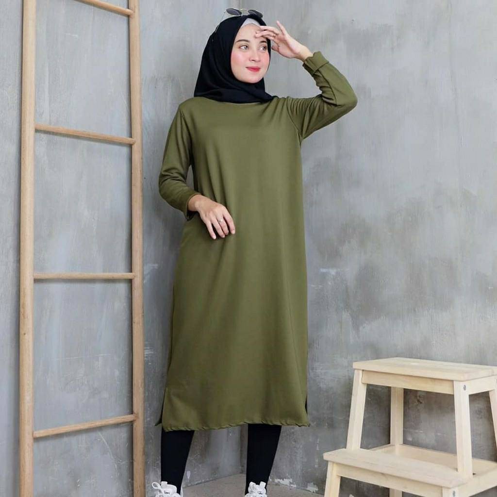 HAWAMARKETT BISA COD TUNIK JENNA JUMBO WANITA PAKAIAN WANITA MAKASSAR