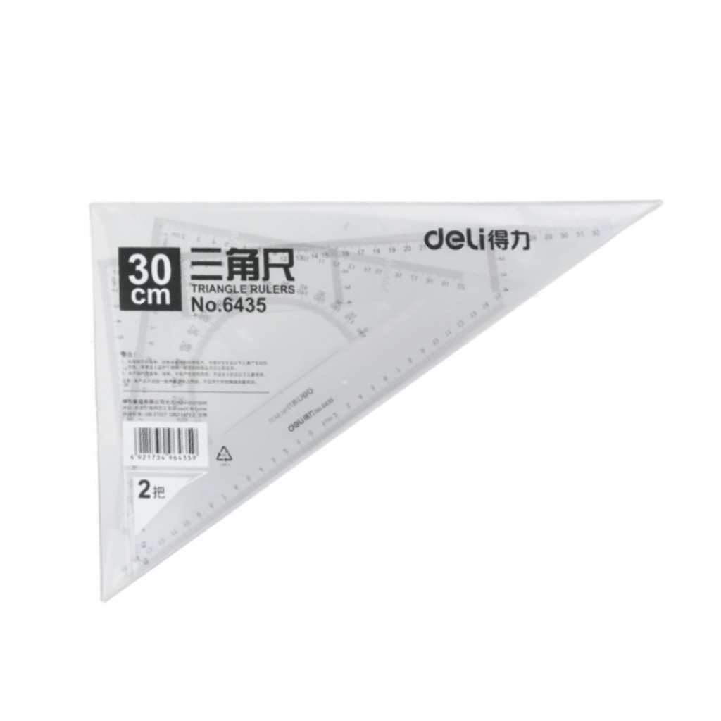 

Deli Penggaris Segitiga Set 3 in 1 - 6435