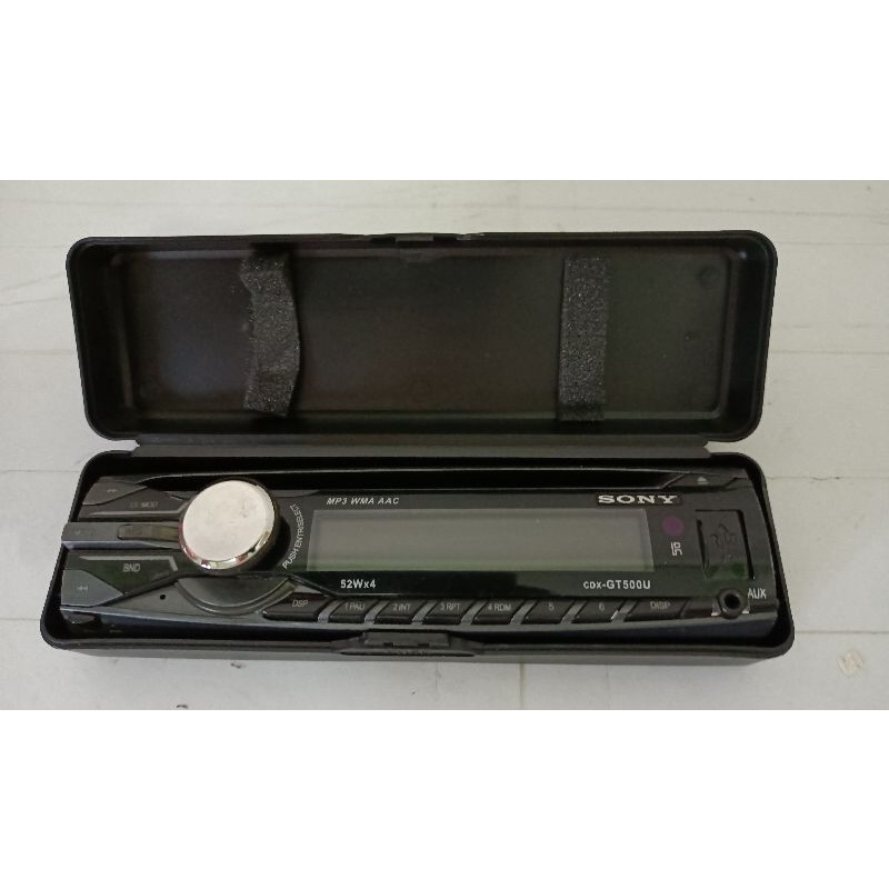 Jual KEPALA TAPE/HEAD UNIT TAPE SONY CDXGT500U (SESUAI GAMBAR), SOKET