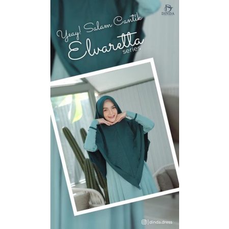 [ READY SIAP KIRIM ] ELVARETTA BY DINDA DRESS // DRESS IDUL ADHA // GAMIS SET IDUL ADHA