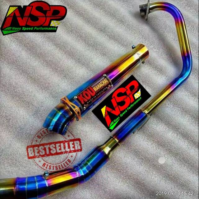 Knalpot kou bluemoon honda sonic 150r