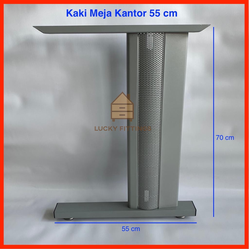 jual kaki meja kantor 55 cm / office table meeting rapat kerja