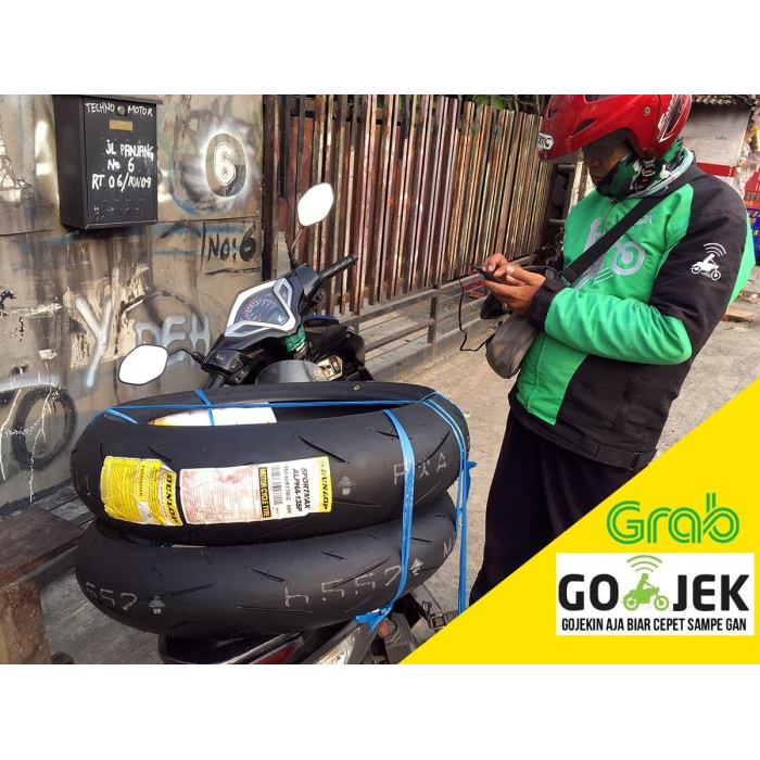 NEW  DUNLOP SPORTMAX ALPHA 13 SP RING 17 110/70 150/60 MADE IN JAPAN Ori