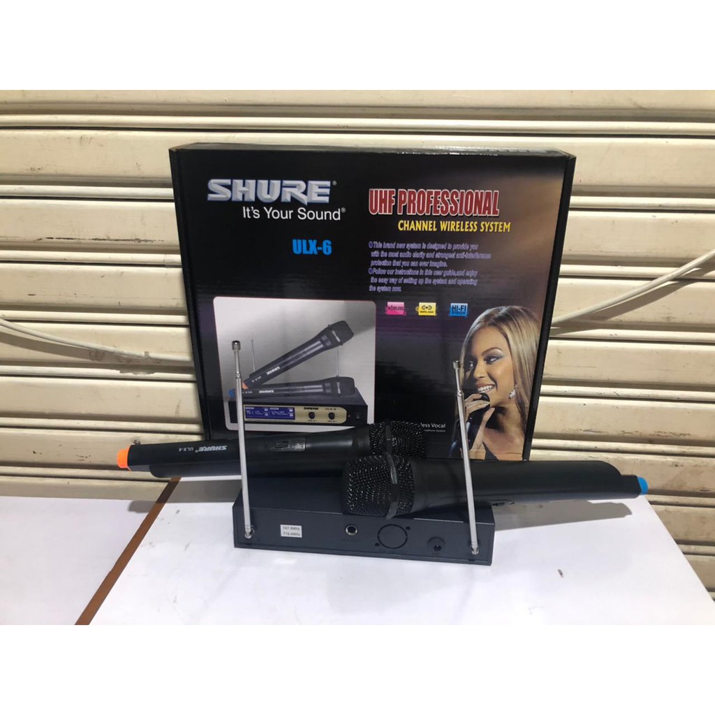 Mic Wireless Shure ULX 6 Handheld ULX6