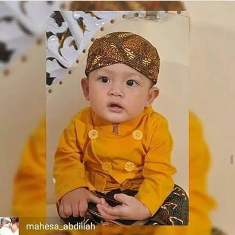 BESKAP ANAK/BESKAP JAWA/BAJU ADAT ANAK/BESKAP/BAJU KARNAVAL