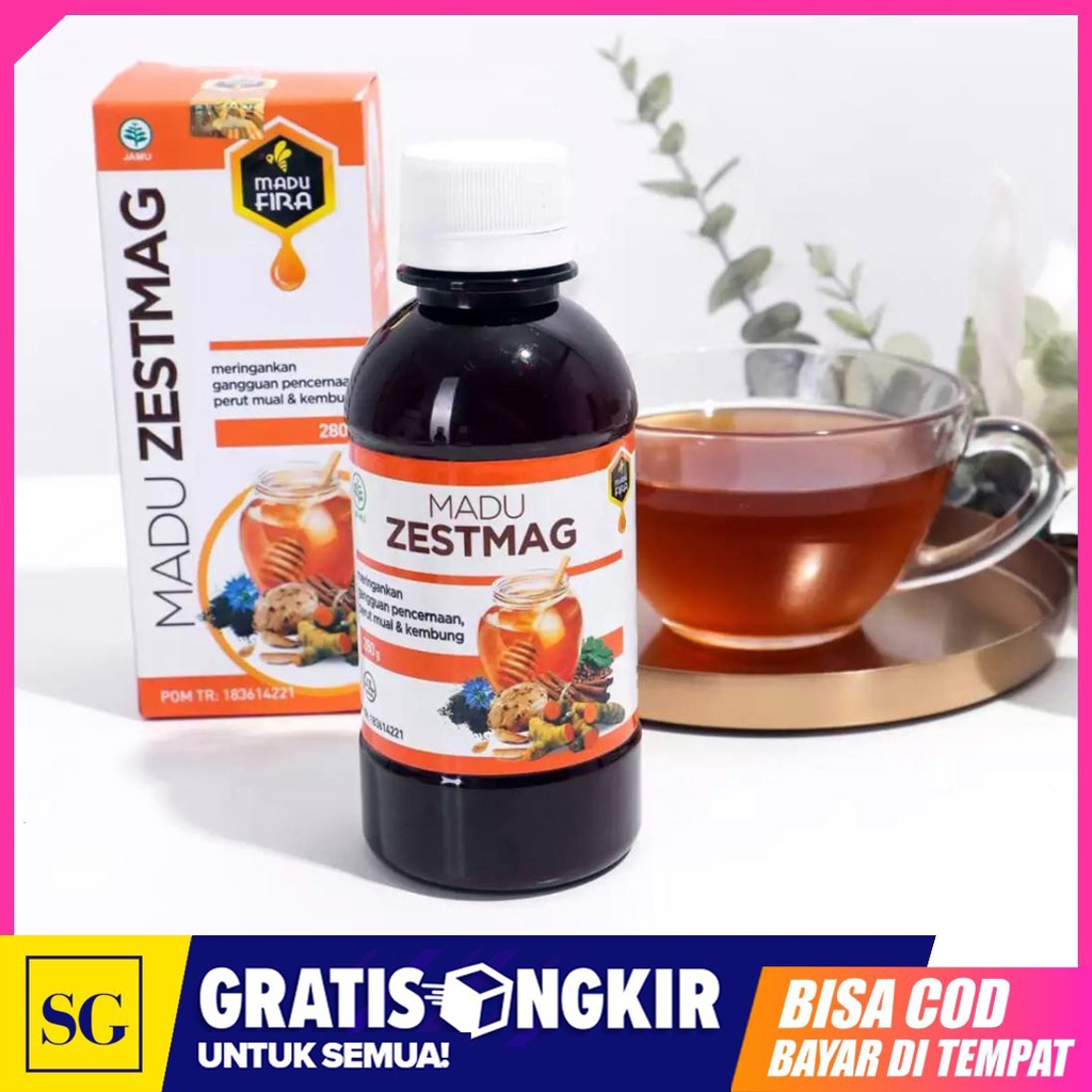 MADU ZESTMAG - obat asam lambung sembuh total - obat asam lambung dari bahan alami - madu buat obat 