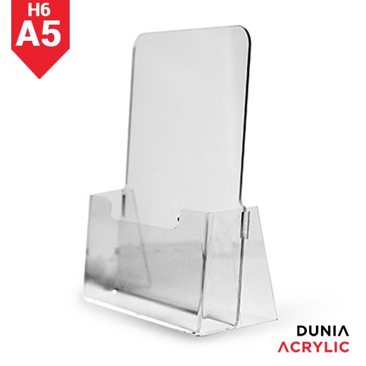 

► Discount!! Tempat Brosur Akrilik / akrilik brosur / brochure holder acrylic / tempat brosur a5