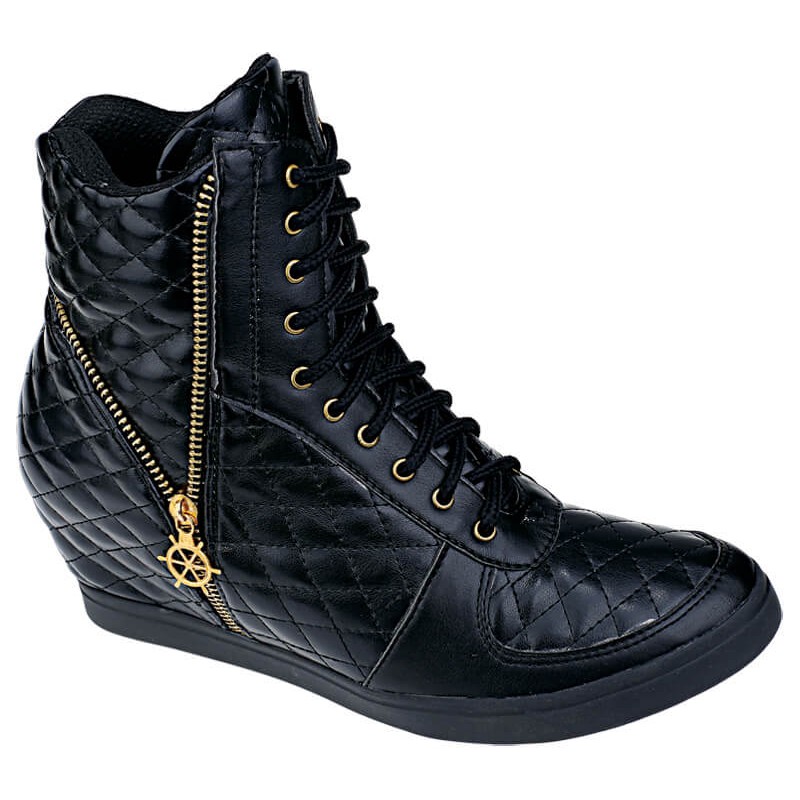 Sepatu Boots wanita / Boot country rock black hitam sepatu Kasual bagus murah ori branded kado ultah