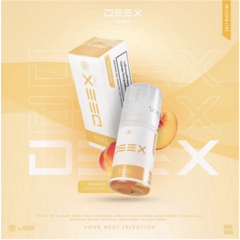 LIQUID DEEX FOMMM PEACH SELECTION ENAK 30MILI