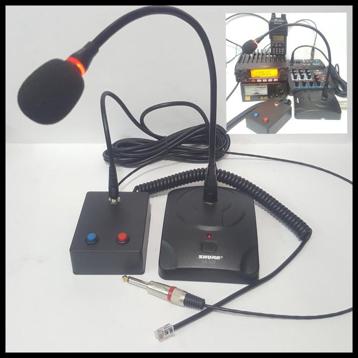 Ptt Mic Rig Yaesu Ft 2980 To Miccom Dan Mixer Audio