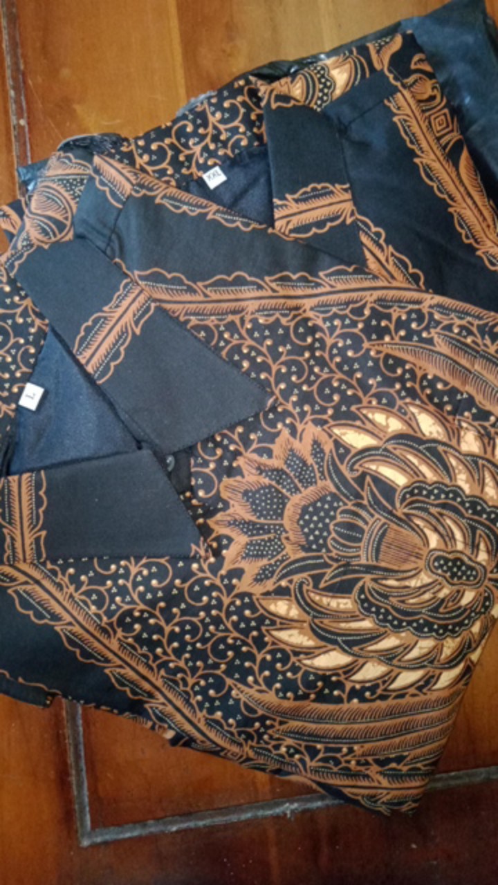 [full Furing] Baju Batik Pria Lengan Panjang Modern Natawijaya M-xxl Berkualitas Batik Solo Kanaya