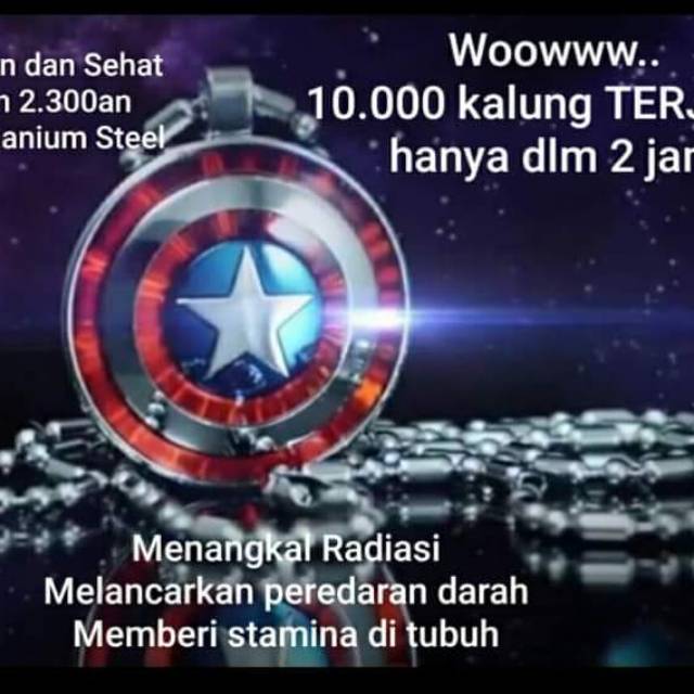 Pendant Marvel MCI