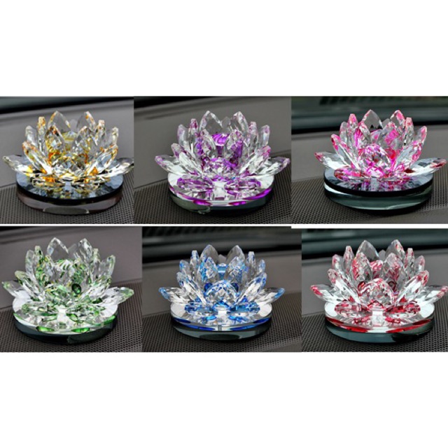 Parfume Mobil Parfum Pajangan Teratai Lotus Kristal Crystal Mewah
