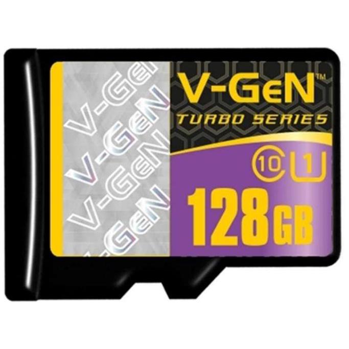 V-Gen Micro SD 64GB 128GB Turbo Memory Card - 64GB 128 GB Non Adaptor