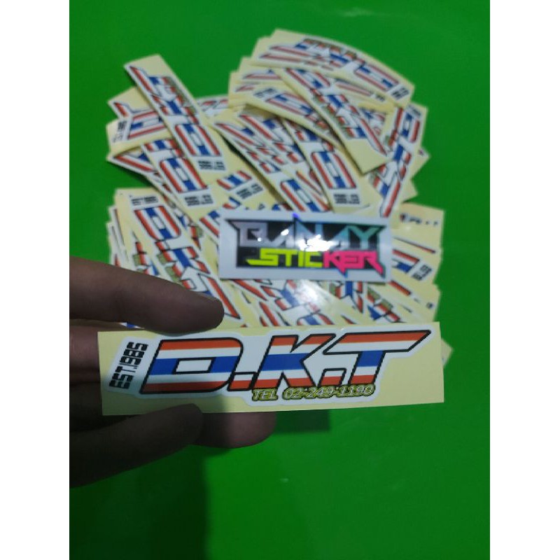 Stiker Sticker DKT BESAR DAN KECIL