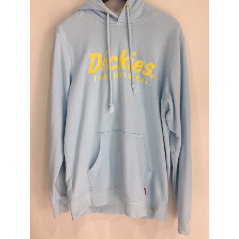 Hoodie dickies biru muda size L