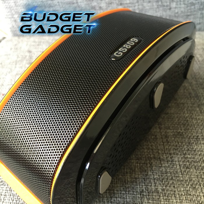 Audio Sound System / Speaker & Mic. GS Bass Portable Bluetooth Speaker - GS809