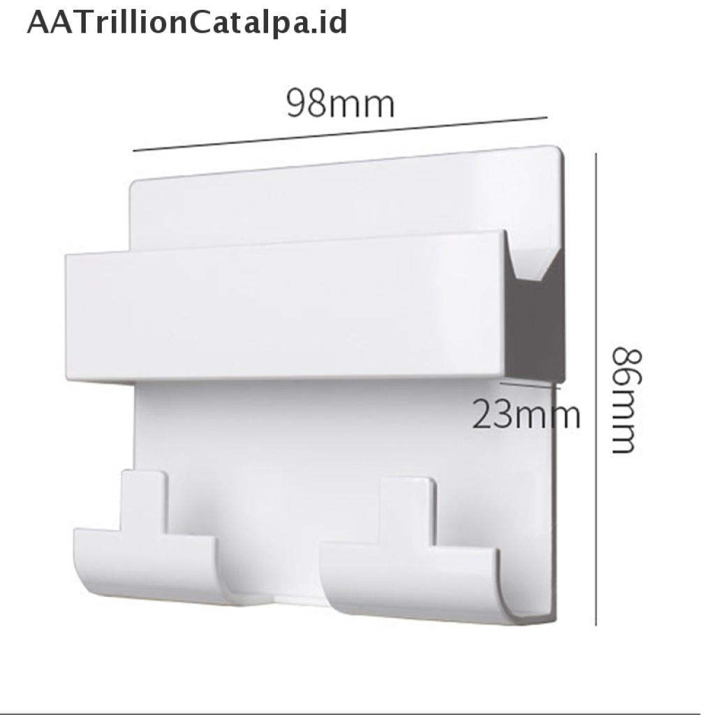 (AATrillionCatalpa) Braket Stand Holder Smartphone Mount Dinding Untuk Hotel