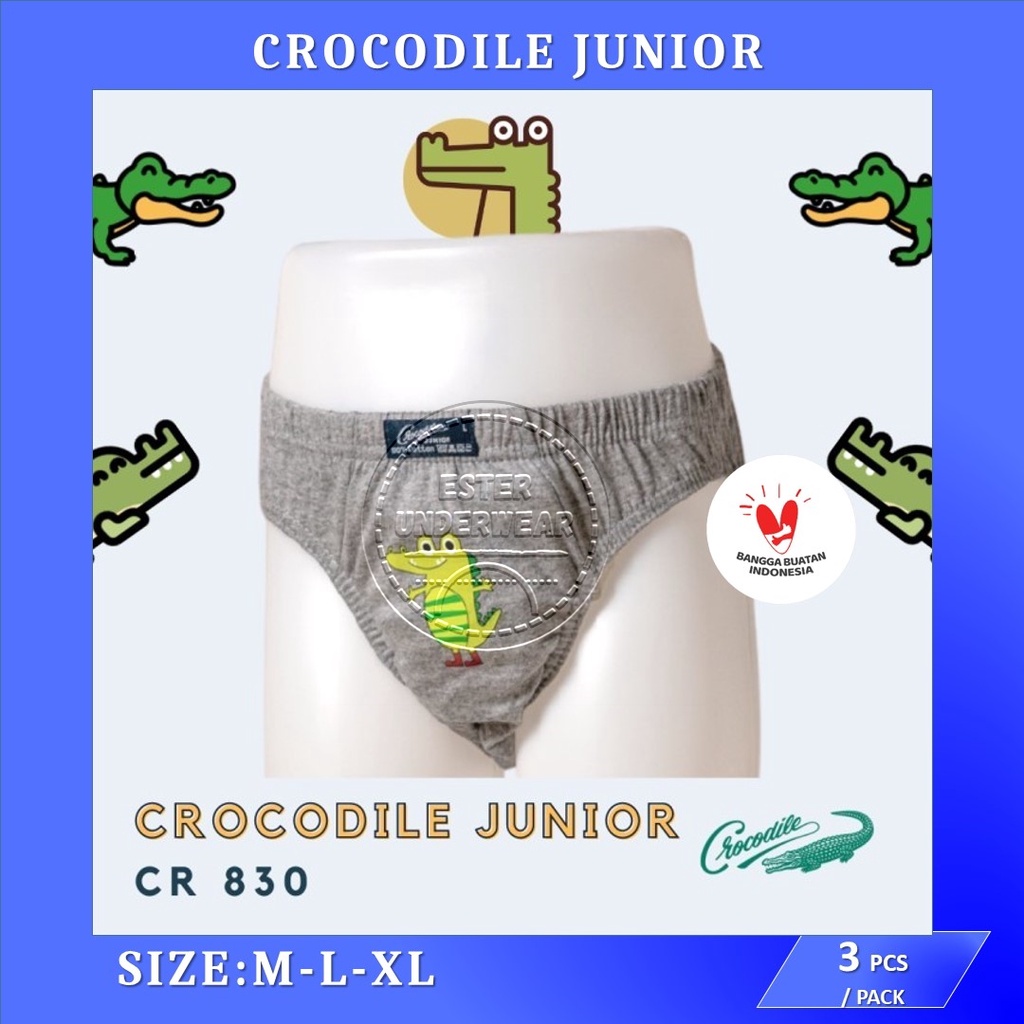 Celana Dalam Anak CROCODILE 830 KIDS ISI 3