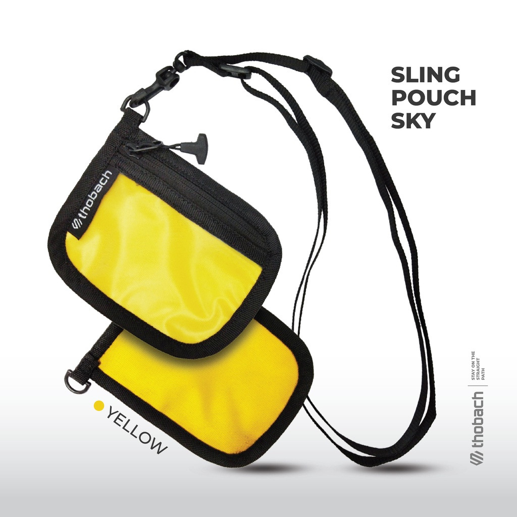 SLING POUCH SKY PRIA WANITA DOMPET KARTU THOBACH ORIGINAL